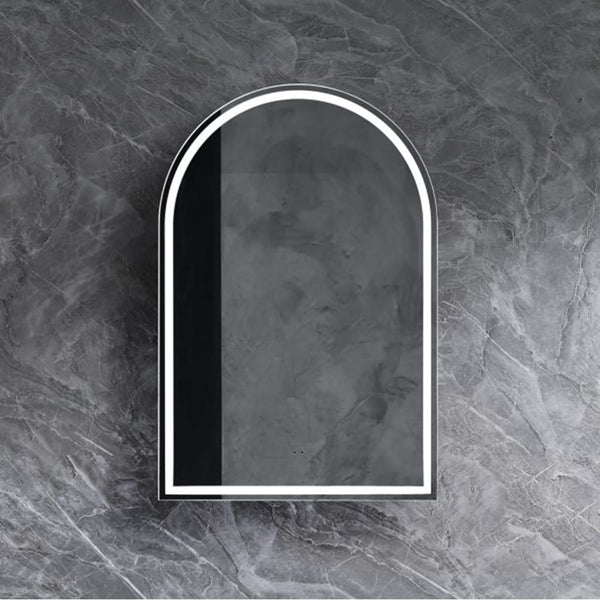 Avia simple LED Archive Collection 610*900mm Natural Timber Shaving Cabinet