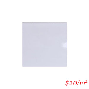 LEO0014 PLAIN WHITE GLOSS 200*200MM