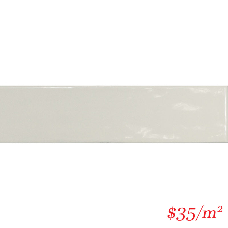 LEO0052 LODGE SUBWAY GLOSS GREIGE 75X300MM