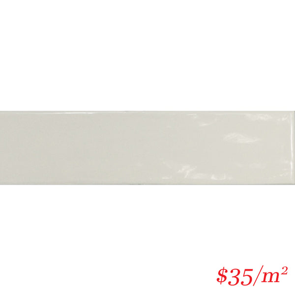 LEO0052 LODGE SUBWAY GLOSS GREIGE 75X300MM