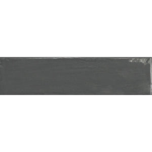 LEO0053 LODGE SUBWAY GLOSS DARK GREY 75X300MM
