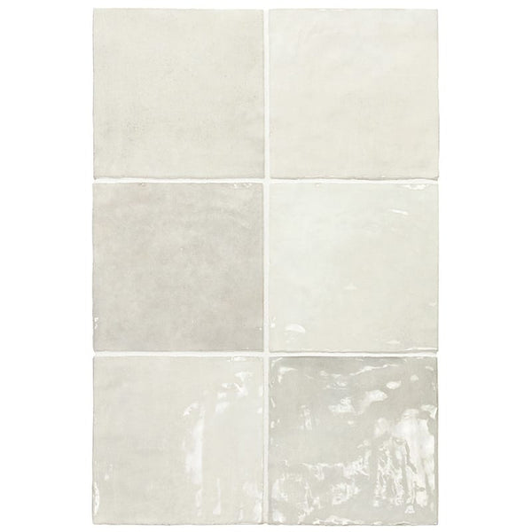 DSS Tile La Riviera Vert Gloss Subway Tile 132X132mm Made In Spain