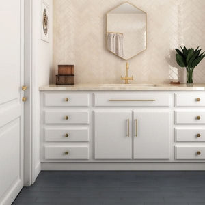 DSS Tile La Riviera Wheat Gloss Subway Tile 65X200mm Made In Spain