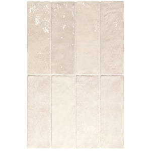 DSS Tile La Riviera Wheat Gloss Subway Tile 65X200mm Made In Spain
