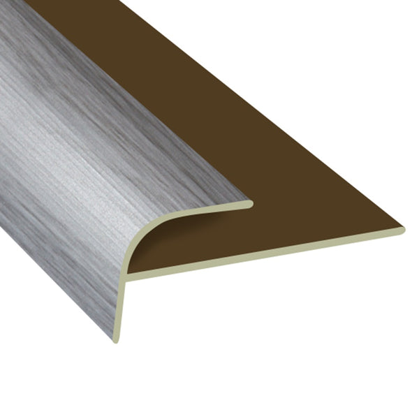 Timber Flooring Metal Junior Stair Trim - LIGHT GREY