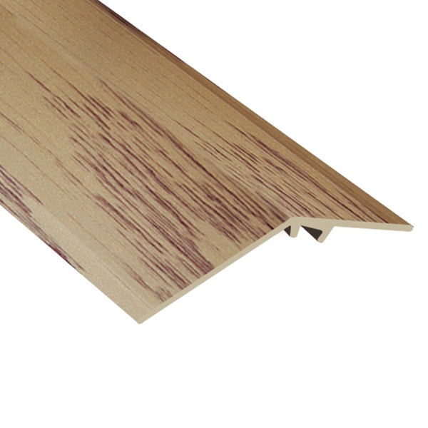 Timber Flooring Metal Ramp Trim - LIGHT OAK
