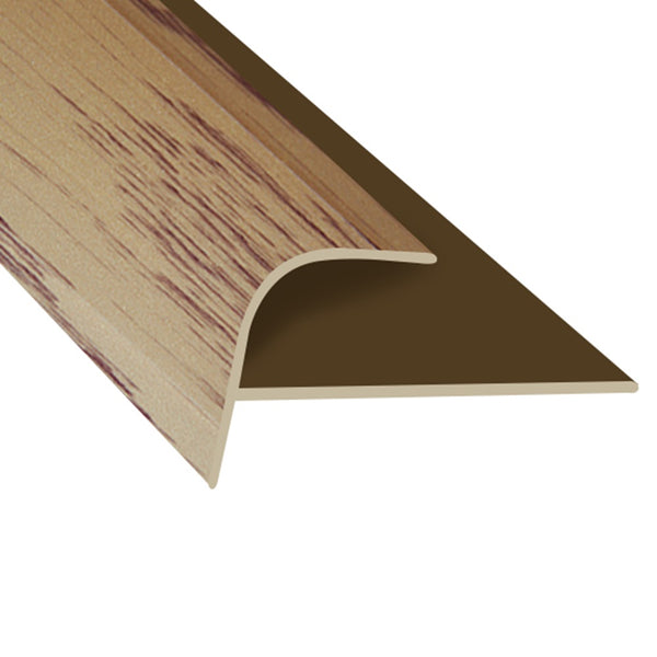 Timber Flooring Metal Senior Stair Trim - LIGHT OAK