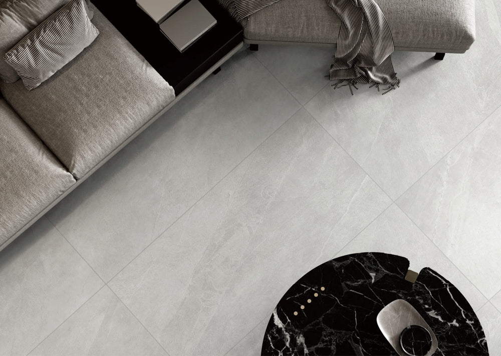Lothis Grey Matt Tiles 600X600mm
