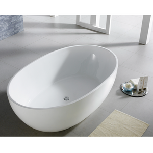 Lucia LBT1800NF Free Standing Bathtub Non Overflow 1730*1030*590mm