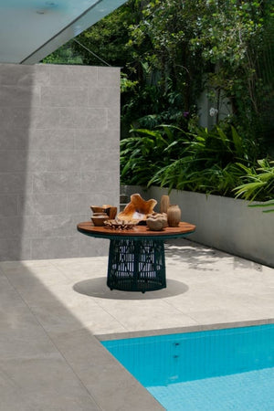 DSS Tile Traverpro Grey Cross Cut Matt Tile 600x1200x10mm