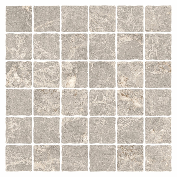 MAC0083 PIETRA SAND TUMBLE MOSAIC 48X48 298X298MM PT02M7
