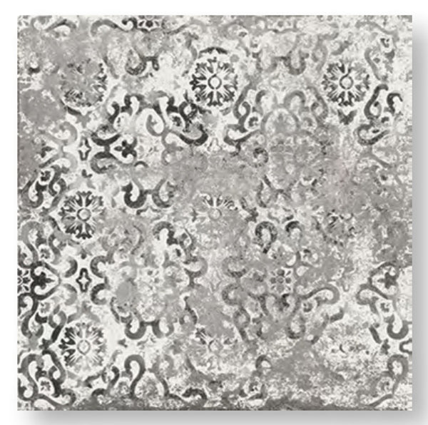 MARI0026   MAIOLICHE CEMENTINE 7 NERA 200X200MM NOVMAIO07 MADE IN ITALY