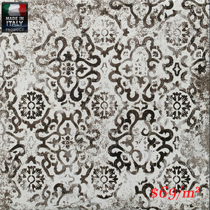 MARI0026   MAIOLICHE CEMENTINE 7 NERA 200X200MM NOVMAIO07 MADE IN ITALY