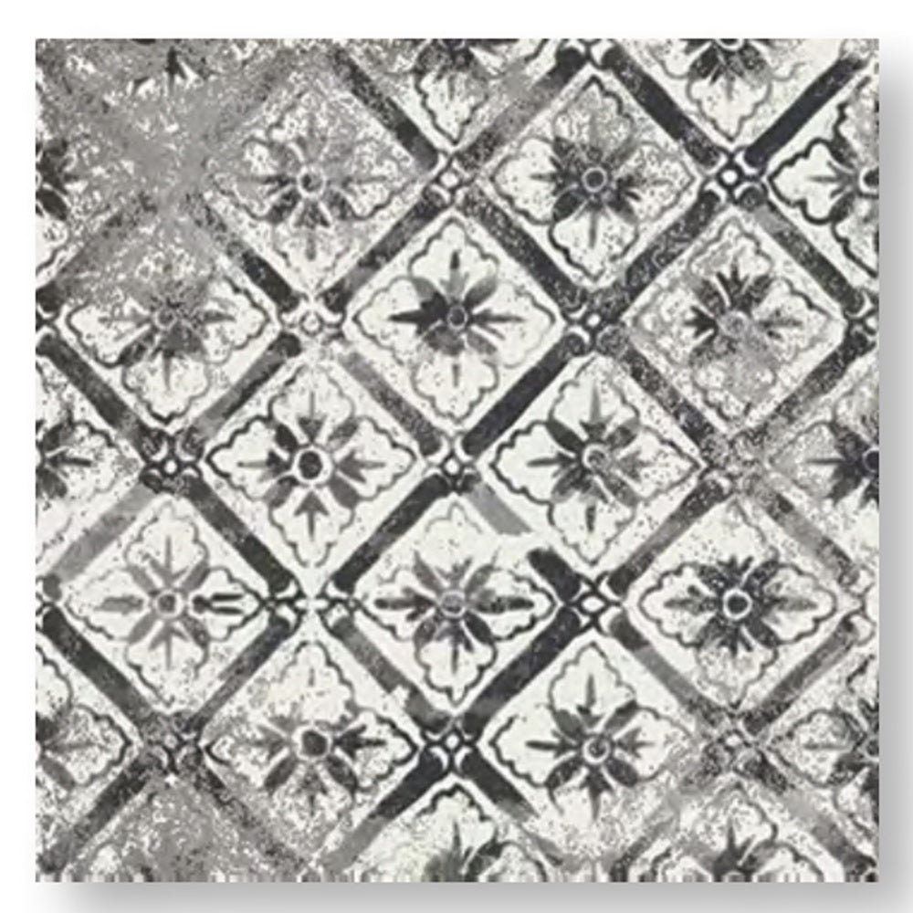 MARI0027   MAIOLICHE CEMENTINE 8 NERA 200X200MM NOVMAIO08 MADE IN ITALY