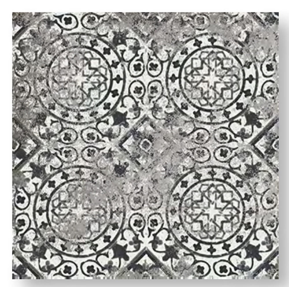 MARI0028   MAIOLICHE CEMENTINE 9 NERA 200X200MM NOVMAIO09 MADE IN ITALY