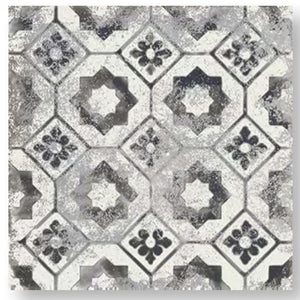 MARI0029   MAIOLICHE CEMENTINE 10 NERA 200X200MM NOVMAIO10 MADE IN ITALY