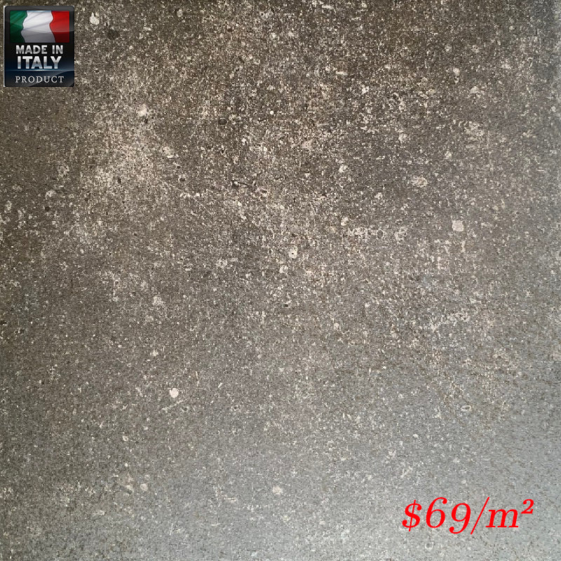 MARI0031   MAIOLICHE CEMENTINE 900 NERO PLAIN 200X200MM NOVNE MADE IN ITALY