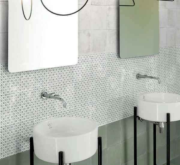 MARI0036 VINTAGE DECOR 16 GREEN 200X200MM VINDEC16 MADE IN ITALY