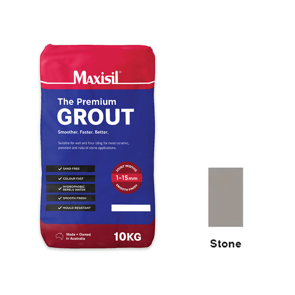 Maxisil Premium Grout - STONE 10KG