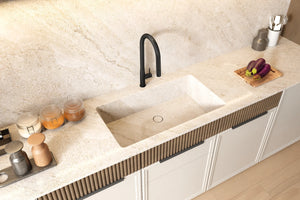 C-1SKMB Navona Carysil Slim Matte Black Pull Out Kitchen Mixer