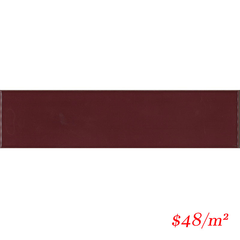 MERBUG13 HAM08G-W MEREWEATHER BURGANDY WAVY GLOSS 68X280MM