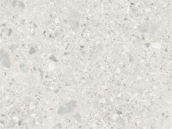 DSS Tile MG0001	VERONA WHITE TERRAZZO MATT RECTIFIED 600X600MM TZ6001