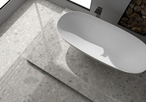 DSS Tile MG0002	VERONA SILVER TERRAZZO MATT RECTIFIED 600X600MM TZ6002