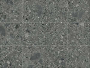 DSS Tile MG0004	VERONA CHARCOAL TERRAZZO MATT RECTIFIED 600X600MM TZ6004