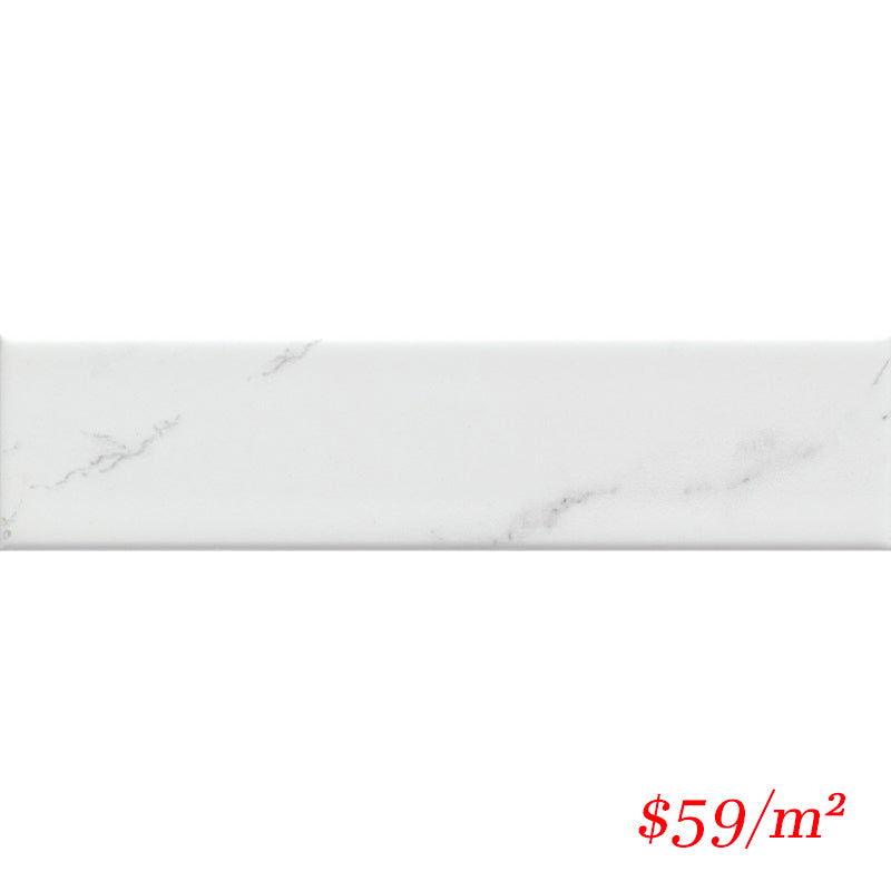 T/MINCAM65265 ENTIVA MINIMAL CARRARA MATT 65*265mm