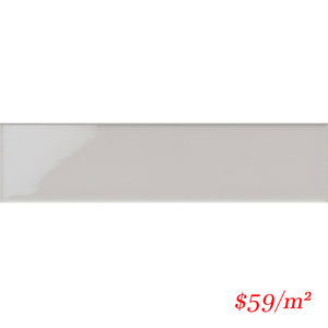 T/MINLGGL65265 ENTIVA MINIMAL LIGHT GREY GLOSS 65*265mm