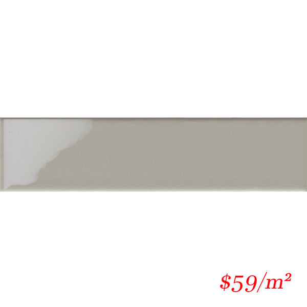 T/MINTAGL65265 ENTIVA MINIMAL TAUPE GLOSS 65*265mm