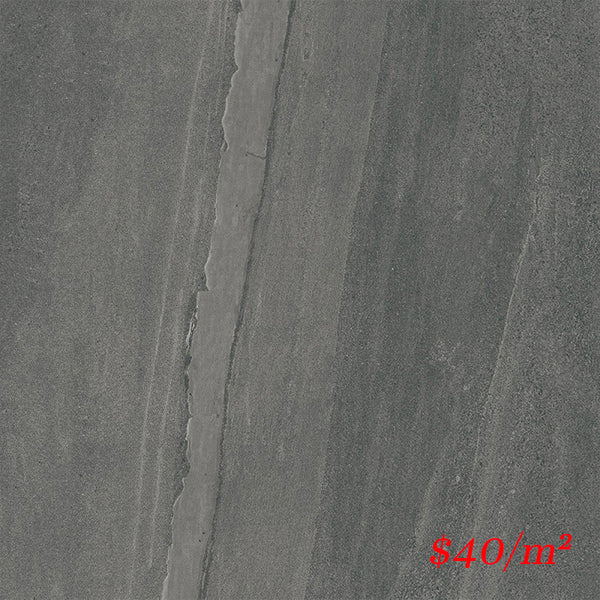 MNR DGY60L MINERAL DARK GREY 600X600MM LAPPATO