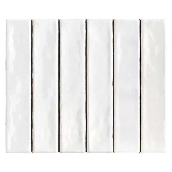 MAL WHI255G MALLORCA WHITE 50X250 GLOSS