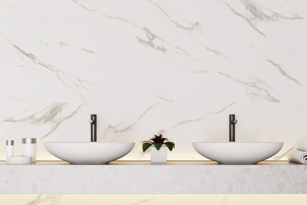 Mamic Grigio Polished Marble Tile 300x600