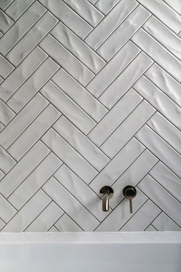 STI Tile Marlow Cloud Gloss Subway Tile 75x300mm