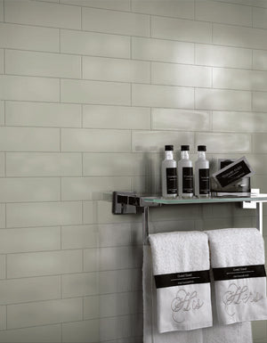 STI Tile Marlow Tide Blue Gloss Subway Tile 75x300mm