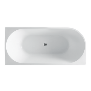 Noveen Bathtubs BTM1400R Milan RIGHT CORNER BATHTUB 1400mm (Long) x 730mm (Wide) x 580mm (Height)