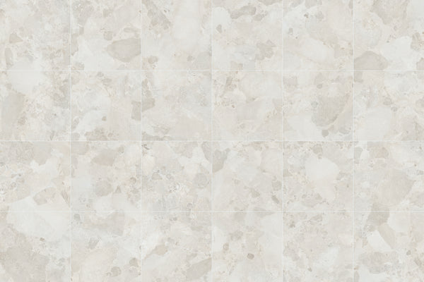 Darth Industries Tile Monet White Matt Stone Look Tile 600x600mm