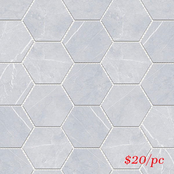 BRABIAHEX BRACCA BIANCO HEXAGON 100X100MM (292X252MM)