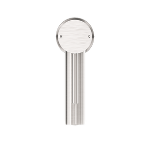DOLCE BASIN MIXER STRAIGHT SPOUT BRUSHED NICKEL (NR250802BN)