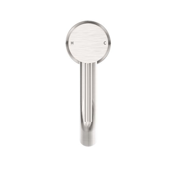 DOLCE BASIN MIXER STYLISH SPOUT BRUSHED NICKEL (NR250802aBN)