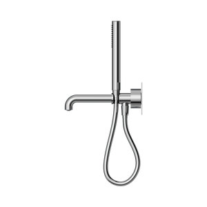 Nero Showers KARA PROGRESSIVE SHOWER SYSTEM WITH SPOUT 230/250MM CHROME