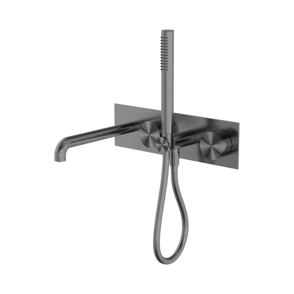 Nero Showers KARA PROGRESSIVE SHOWER SYSTEM WITH SPOUT 230/250MM GUN METAL