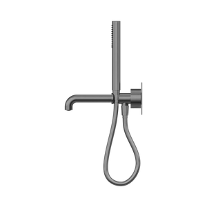 Nero Showers KARA PROGRESSIVE SHOWER SYSTEM WITH SPOUT 230/250MM GUN METAL