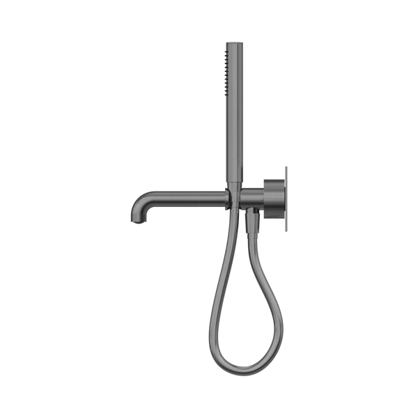 Nero Showers KARA PROGRESSIVE SHOWER SYSTEM WITH SPOUT 230/250MM GUN METAL
