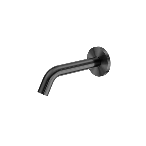 MECCA WALL-MOUNTED SENSOR TAP WITH 80MM WALL PLATE GUN METAL (NR405GM)