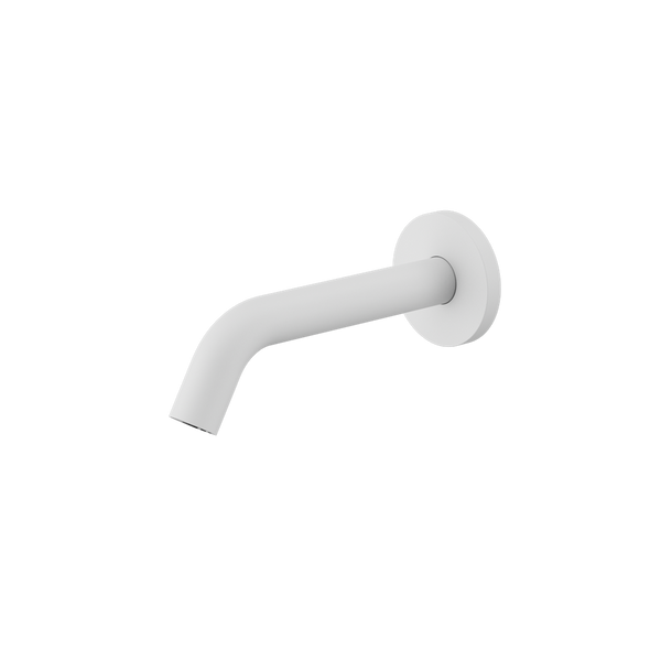 MECCA WALL-MOUNTED SENSOR TAP WITH 80MM WALL PLATE MATTE WHITE (NR405MW)
