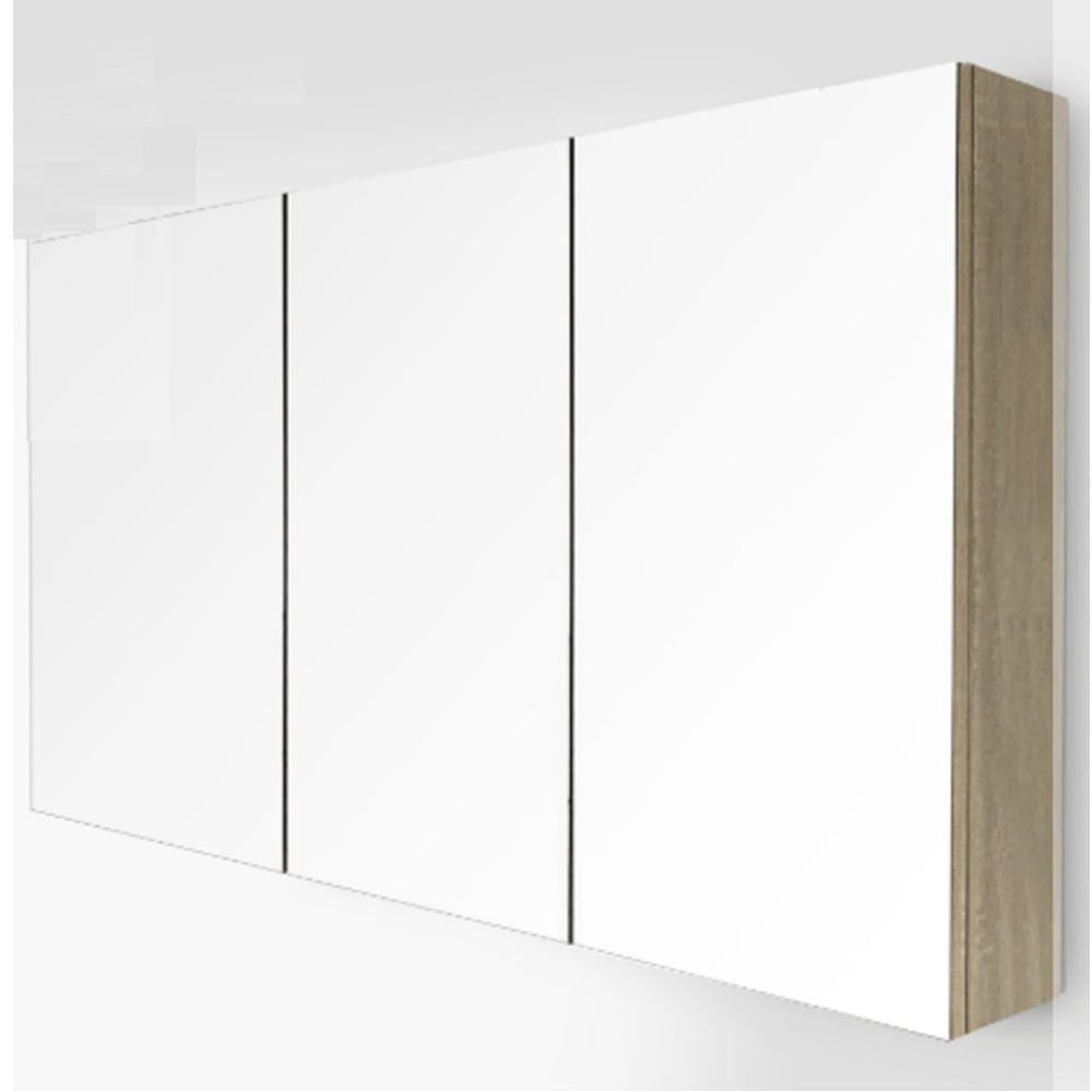 ZENMO Vanities NUTRO Light Oak Mirror Shaving Cabinet 1200x750x130mm