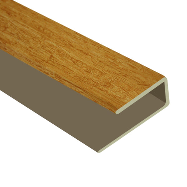 Timber Flooring Metal Junior End Trim - NATURAL BAMBOO