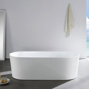 Ovia OBT1300-OF Free Standing Bathtub with Overflow 1300*710*550mm
